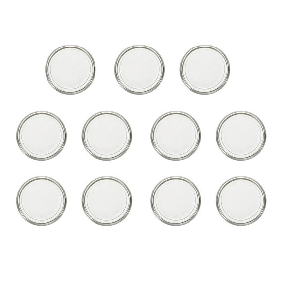 Plastic Book Binding Discs, 11Pcs 32mm Round Discbound Expansion Discs Binder Ring for DIY Notebooks Planner Accessories, Silver
