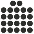 thumbnail image 1 of Plastic Book Binding Discs, 22Pcs 28mm Round Discbound Expansion Discs Binder Ring for DIY Notebooks Planner Accessories, Black, 1 of 7
