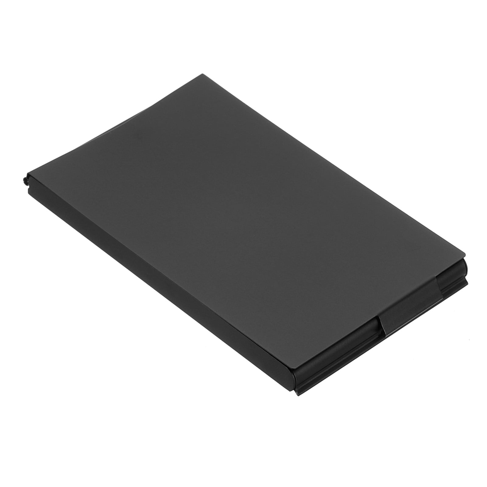 Uxcell Business Card Holder - 2 Compartment Desk Organizer For Cards, Credit Cards, ID