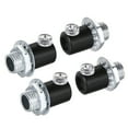 thumbnail image 1 of Uxcell Metal Cable Glands Cord Grips Screw Lock for Wiring Ceiling Lamp Black 4 Pack, 1 of 5