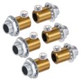 thumbnail image 1 of Uxcell Metal Cable Glands Cord Grips Screw Lock for Wiring Ceiling Lamp Gold Bronze 6 Pack, 1 of 5