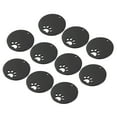 thumbnail image 1 of Uxcell Metal Dog Paw Tags Stamping, 1.18"x1.18" Black Blank Dog Tags DIY Engraving Blank Tags 10pcs, 1 of 6