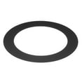 thumbnail image 1 of Uxcell Metal Goof Trim Ring, 4.72" OD 3.39" ID Circular Ceiling Light Ring Trims, Matte Black 1Pack, 1 of 6