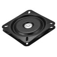 thumbnail image 1 of Uxcell Metal Lazy Susan Turntable Rotating Swivel Hot Rolled Steel Square Shape 7.5 inch Black, 1 of 6