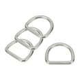 thumbnail image 1 of Metal Ring Marine Grade 316 Stainless Steel Seamless D-Ring 4x25x22mm, 1 of 6