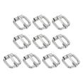 thumbnail image 1 of Uxcell Metal Roller Buckle, Belts Hardware Multi-Purpose Pin Buckles for Bags Leather Belt Strap DIY Crafts Dog Leash Silver White 0.55 Inch, 1 of 7