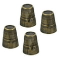 thumbnail image 1 of Uxcell Metal Sewing Thimbles, Sewing Thimble Finger Protector, Bronze 4Pcs, 1 of 6