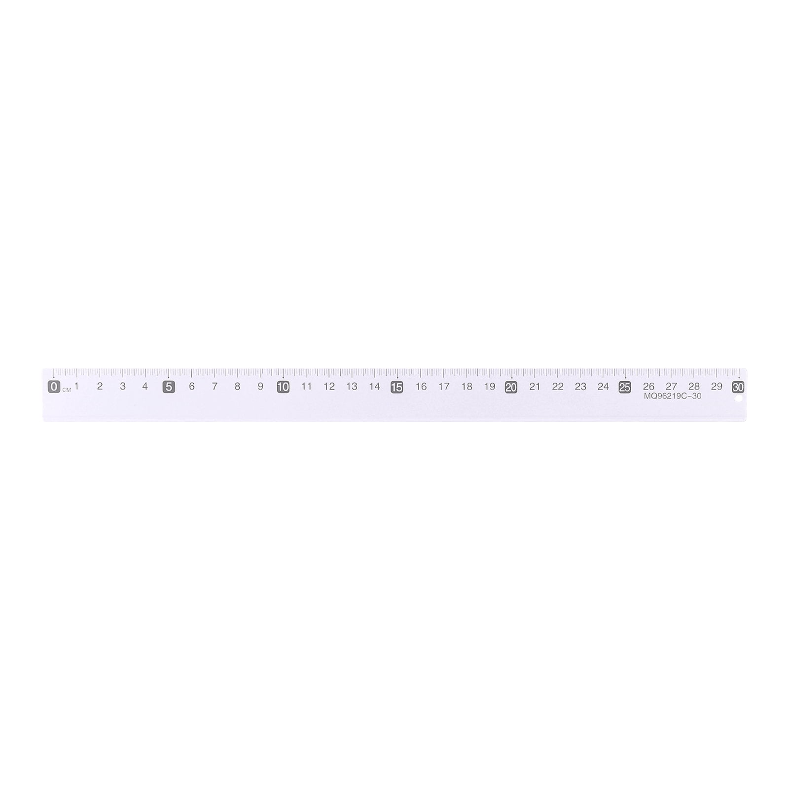 Uxcell Metal Straight Ruler 12 Inch(30cm) Metric Aluminum Alloy ...