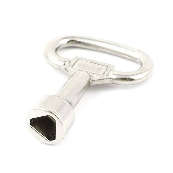 Uxcell Metal Triangle Socket Spanner Key 9x8mm Triangular Panel Lock