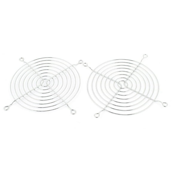 Uxcell Metal Wire Finger Guard Protect Grill for Computer PC Cooling Fan 4.72 2 Pcs