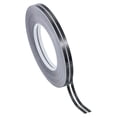 thumbnail image 1 of Uxcell Metalized Polyester Film Tape, Metallic Decor Tape Brushed Adhesive Mirror Tape Black 0.2 in, 1 of 6