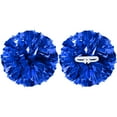 thumbnail image 1 of Uxcell 2 Pcs Metallic Cheerleading Pom Poms Cheer Pompoms 12" with Handle Rings Fit for Dance Cheering Blue, 1 of 6