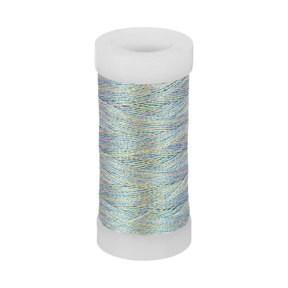 Uxcell Metallic Thread, Embroidery Thread for Sewing Machine Hand Embroidery DIY Crafts Colorful Color