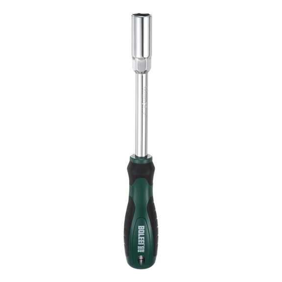 Uxcell Metric Nut Driver 14mm CR-V Non-Magnetic Tip Hollow Shafts Hex Socket Screwdriver with Non-Slip Handle