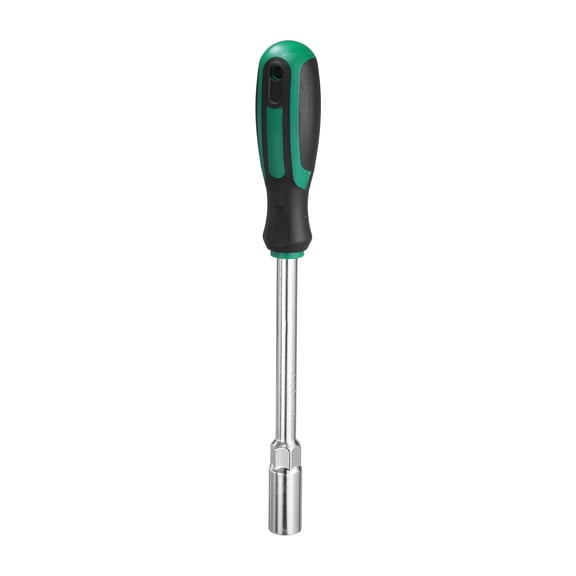 Uxcell Metric Nut Driver 14mm Dia CR-V 6 Point Hex Socket Wrench Screwdriver with Non-Slip Handle
