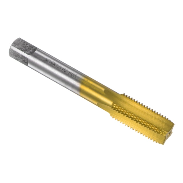 Uxcell Metric Tap M14 x 1.5 H2 Right Hand Thread Plug Ti-coated for ...