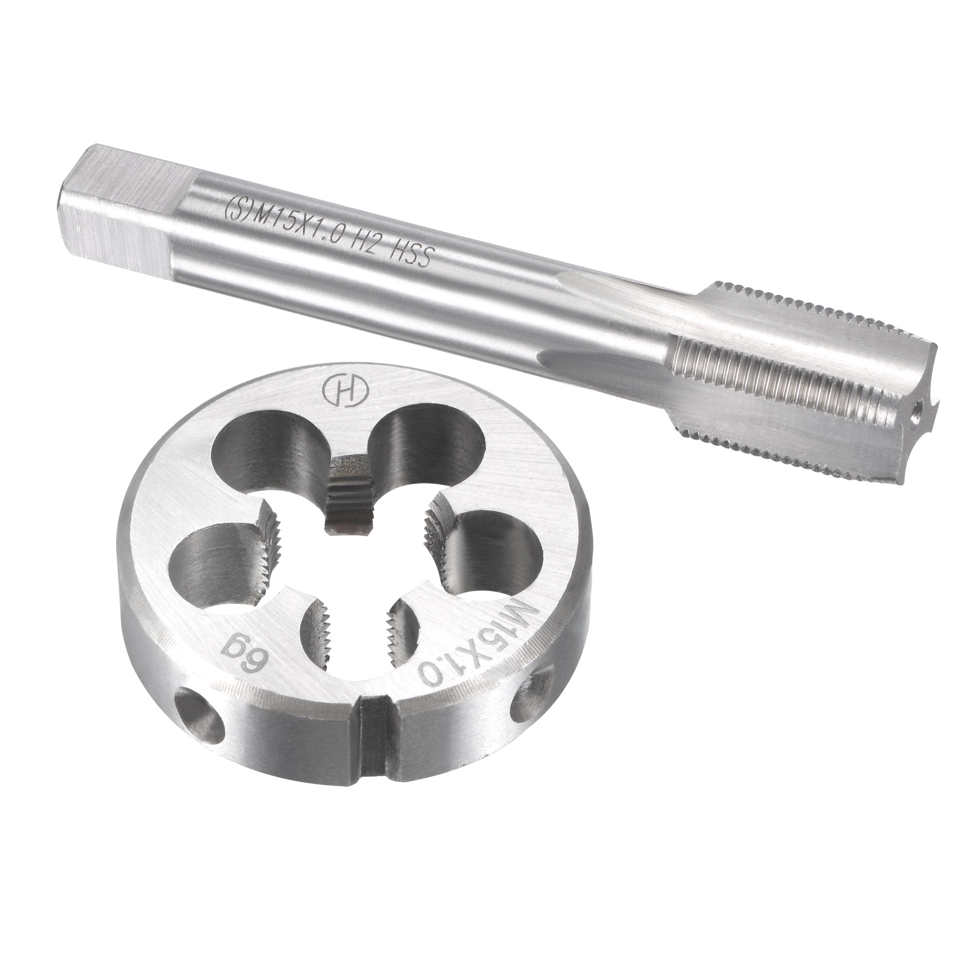 Yamesh 1"-14 Thread Tap And Die Set – HSS Tap With GCr15 Alloy Steel Hex Die, Right Hand Thread Repair Tool For Metalworking & Machinery