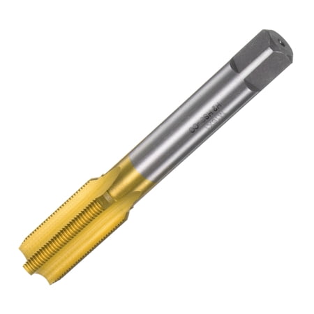 Uxcell Metric Thread Tap M16 x 1 Straight Flute Ti-Coated M35 High Speed Steel Threading Tapping Tool