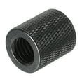 thumbnail image 1 of Uxcell Mic Stand Adapter 1/4 Female to M10 Thread Female Camera Screw Thread Adapter for Microphone Tripod Stand Black, 1 of 6