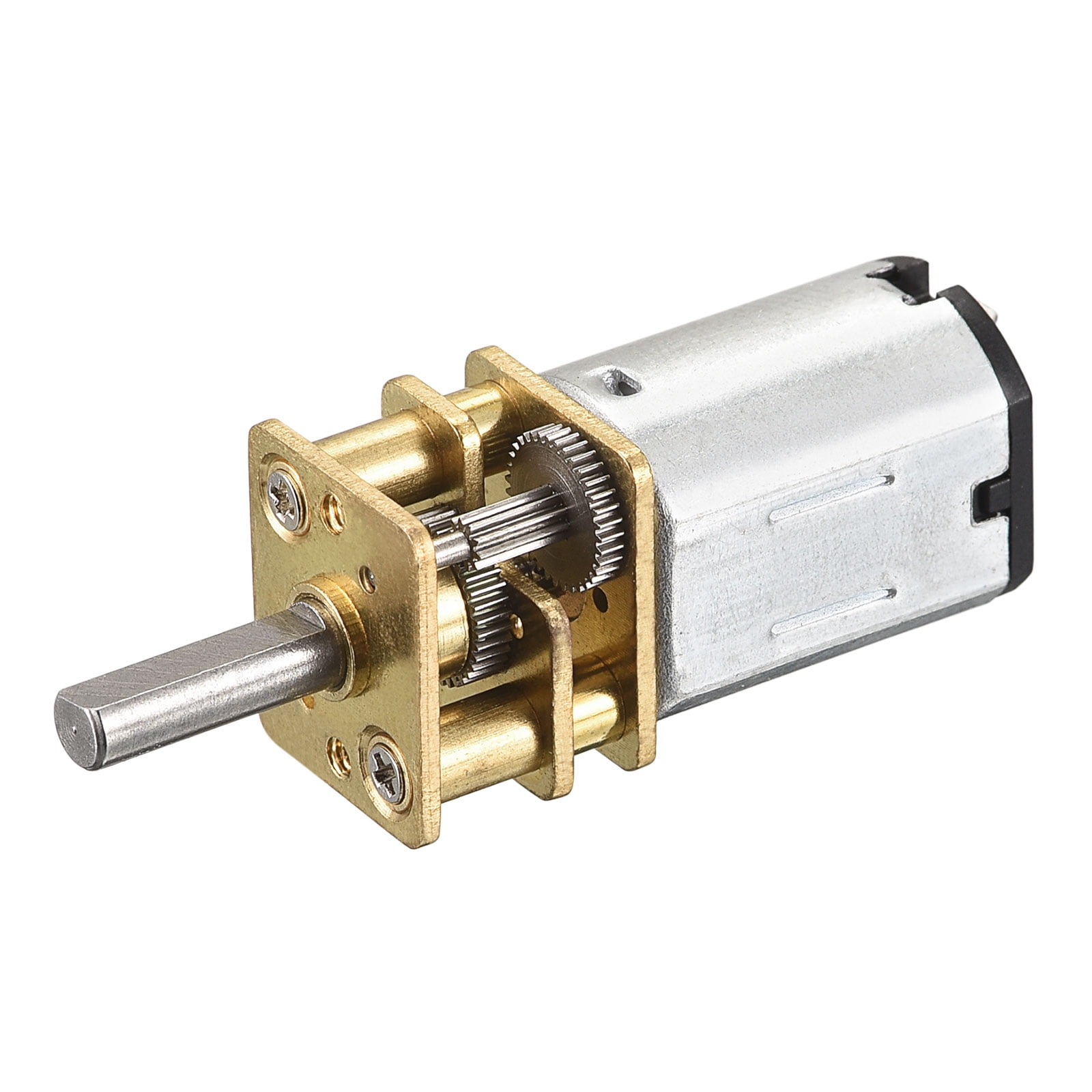 Uxcell Micro Speed Reduction Gear Motor, DC 6V 1000RPM with Full Metal
