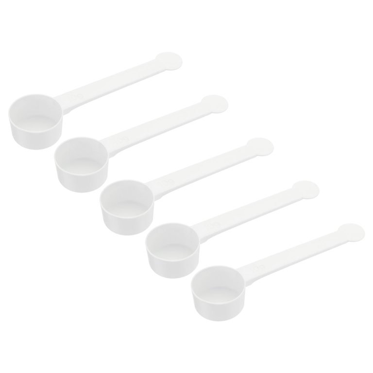 10pcs 1/3/5/10g Plastic Measuring Spoons Scoop For Child Milk