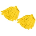 thumbnail image 1 of Uxcell Microfiber Cloth Mop Heads Replacement Floor Cleaning Pads Yellow 2 Pack, 1 of 5