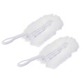 thumbnail image 1 of Uxcell Microfiber Duster Reusable Feather Duster White, 2 Count, 1 of 5