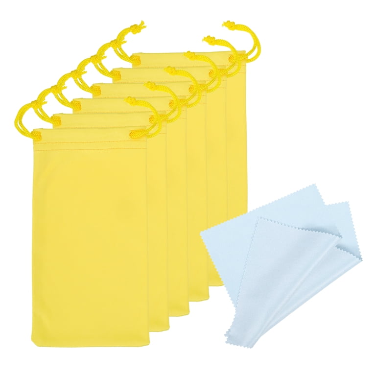 Yellow Microfiber Sunglasses Cleaning Cloth - Gentle Lens Care Amazon.com: PATIKIL Eyeglass Microfiber Cleaning Cloth 7 main image 2