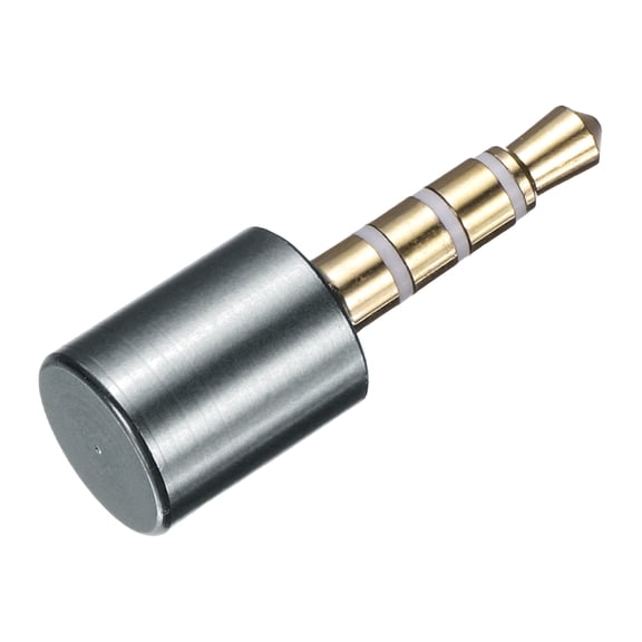 Uxcell Microphone Blocker, USB 3.5mm Audio Blocker Audio Privacy Protector for Laptops/Smartphones/Tablets/Computers, Grey