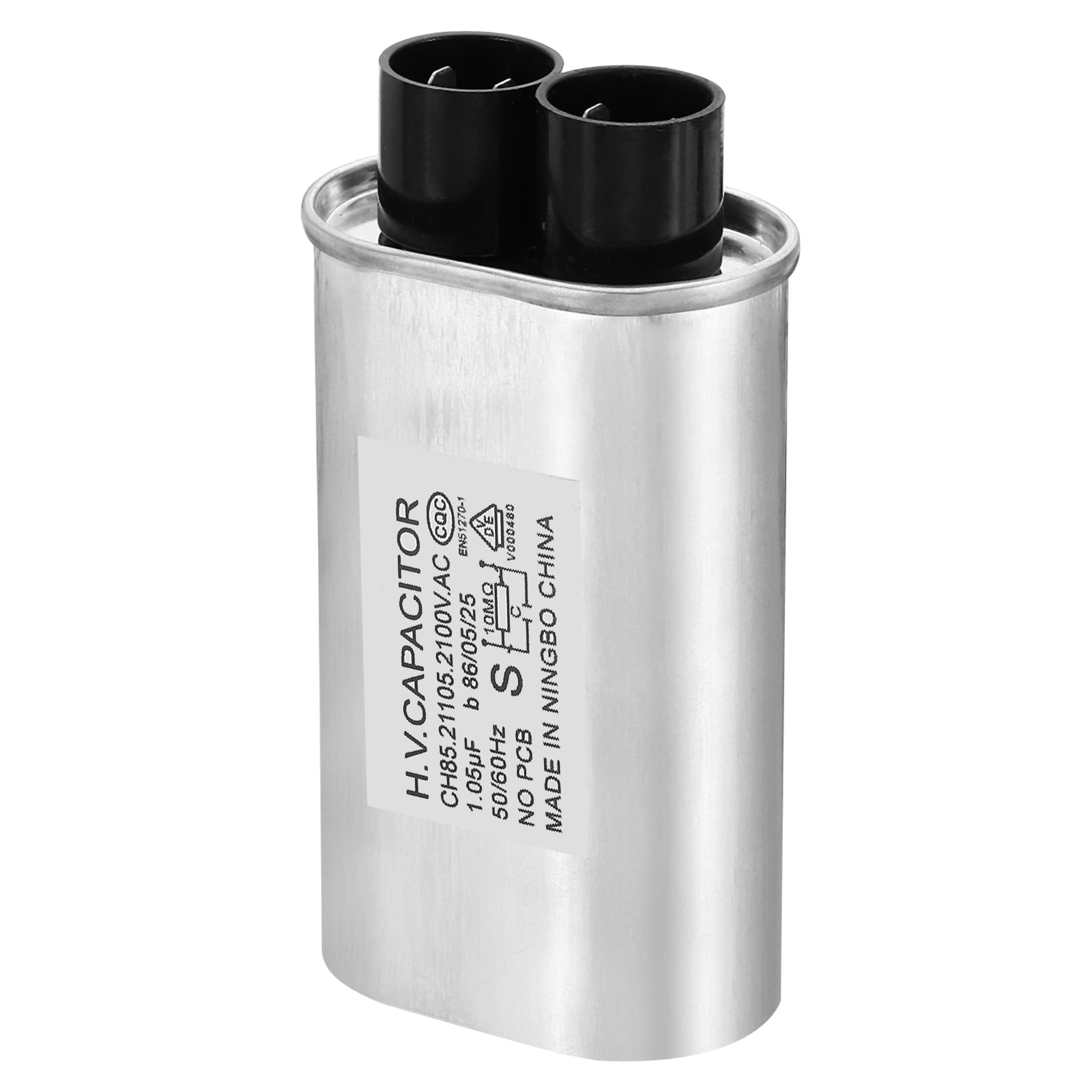 Uxcell Microwave Capacitor, 1.05uF AC 2100V High Voltage Capacitor 7mm