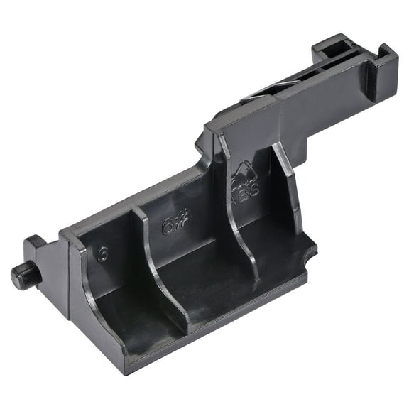 Uxcell Microwave Door Hook Latch Replacement Part 2.91 x 1.81 x 1.3" Black