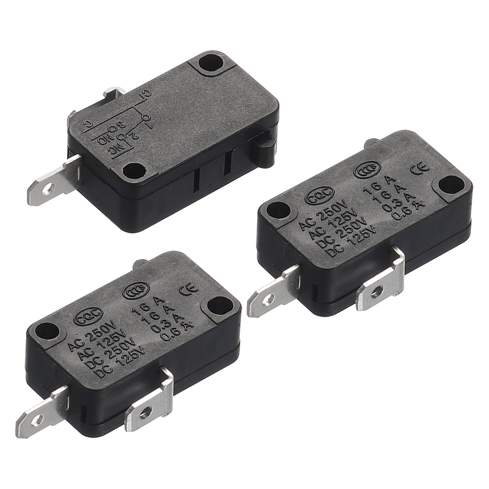 Uxcell Microwave Oven Door Switch Oven Micro Switch Replacement Parts For Microwave 2 Normally