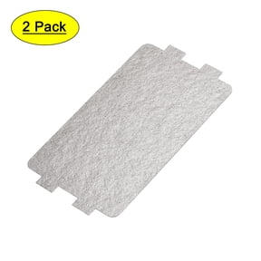 Uxcell Microwave Oven Waveguide Cover Mica Plate Sheet Insulation Board Repairing Kit 4.5 x 2.5 Inch 2pcs