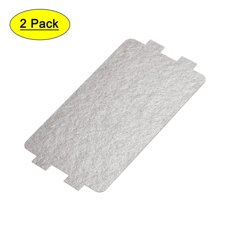 Universal Microwave Waveguide Cover Sheet - Cut-to-Fit, Stops Arcing & Sparking, Gray