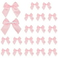 thumbnail image 1 of Uxcell Mini Bows Satin Ribbon Bows with Double-Sided Tape 3 Inch Fit for Wedding Party Decor (20 Pack, Pink), 1 of 7