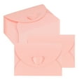 thumbnail image 1 of Uxcell Mini Card Envelope, Cute Cards Holder with Heart Clasp for Birthday Weddings Favors Business Greeting Cards Pink, 1 of 7