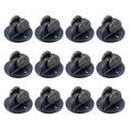 thumbnail image 1 of Uxcell Mini Caster Wheels, Plastic Paste Pulley for Trash Can, Container (12Pack, Blue), 1 of 6