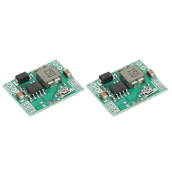 Uxcell Mini DC DC Buck Converter Input Voltage 4.528V Output 0.820V, 2pcs