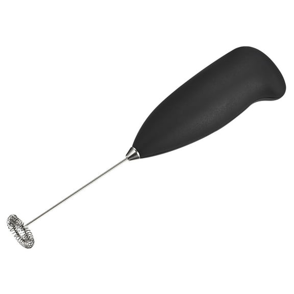 Uxcell Mini Electric Tumbler Stirrer, Handheld Mixer Battery Operated Stirring Black 1 pack