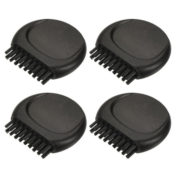 Uxcell Mini Golf Club Brush Portable Pocket Dust Groove Cleaner Black 8 Pack