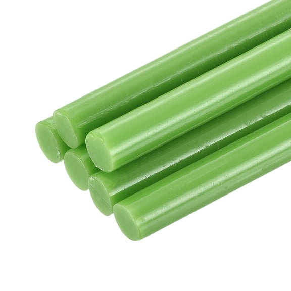 Uxcell Mini Hot Glue Sticks for Glue Gun 11mm x 200mm Turquoise Green 12pcs