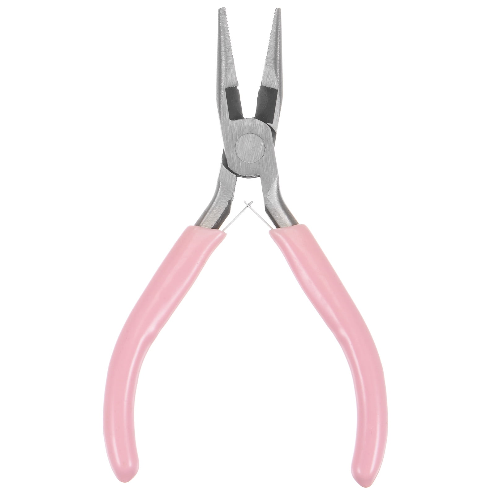 SPEEDWOX 5 Inch Concave Round Nose Pliers with Cutter, Mini Precision Jewelry Making Pliers for DIY Hobby Projects