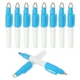 thumbnail image 1 of Uxcell Mini Permanent Markers with Clips Golf Ball Markers Pen Badge Ink Pens Golf Light Blue, 1 of 6