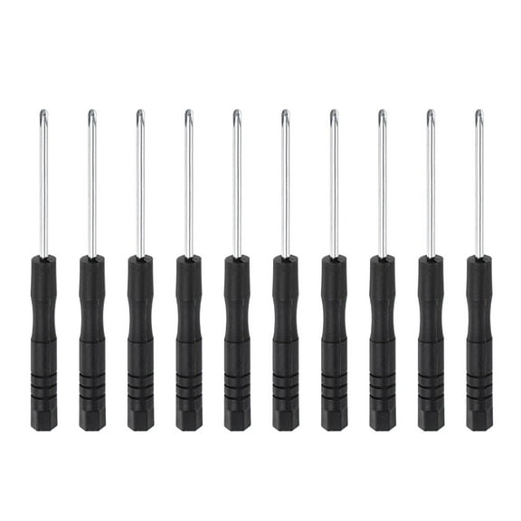 Uxcell Mini Phillips Screwdriver, 2.0mm Cross Head for Watch Eyeglasses Metal Buckle Electronics Repair, 10 Pack