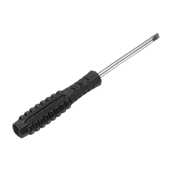 Uxcell Mini Slotted Screwdriver 3.0mm 98mm Length Micro Precision Flat Head Screwdriver for Small Appliances Repair