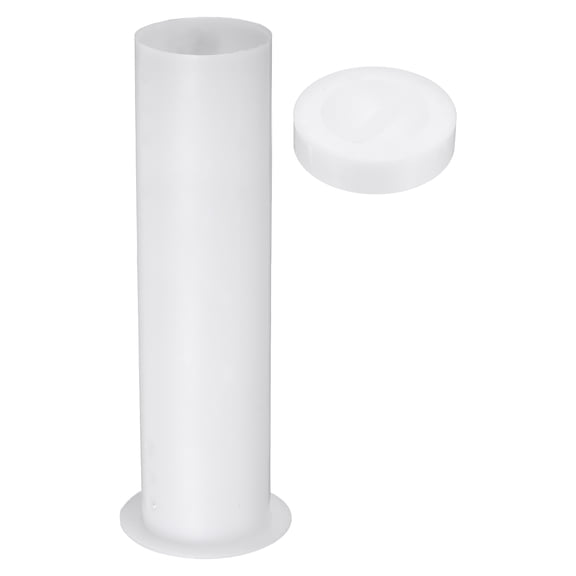 Uxcell Mini Split Cover Wall Sleeve for Air Conditioner Line Set 11 Inch Plastic Through the Wall Pipe Accessories for AC Outdoor Units/Decorative HVAC Line Hide Cover, White