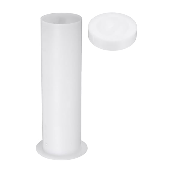 Uxcell Mini Split Cover Wall Sleeve for Air Conditioner Line Set 8.66 Inch Plastic Through the Wall Pipe Accessories for AC Outdoor Units/Decorative HVAC Line Hide Cover, White