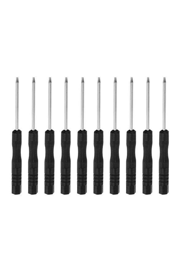 Mini Torx Screwdriver, T5 Star Head for Watch Eyeglasses Metal Buckle Electronics Repair, 10 Pack