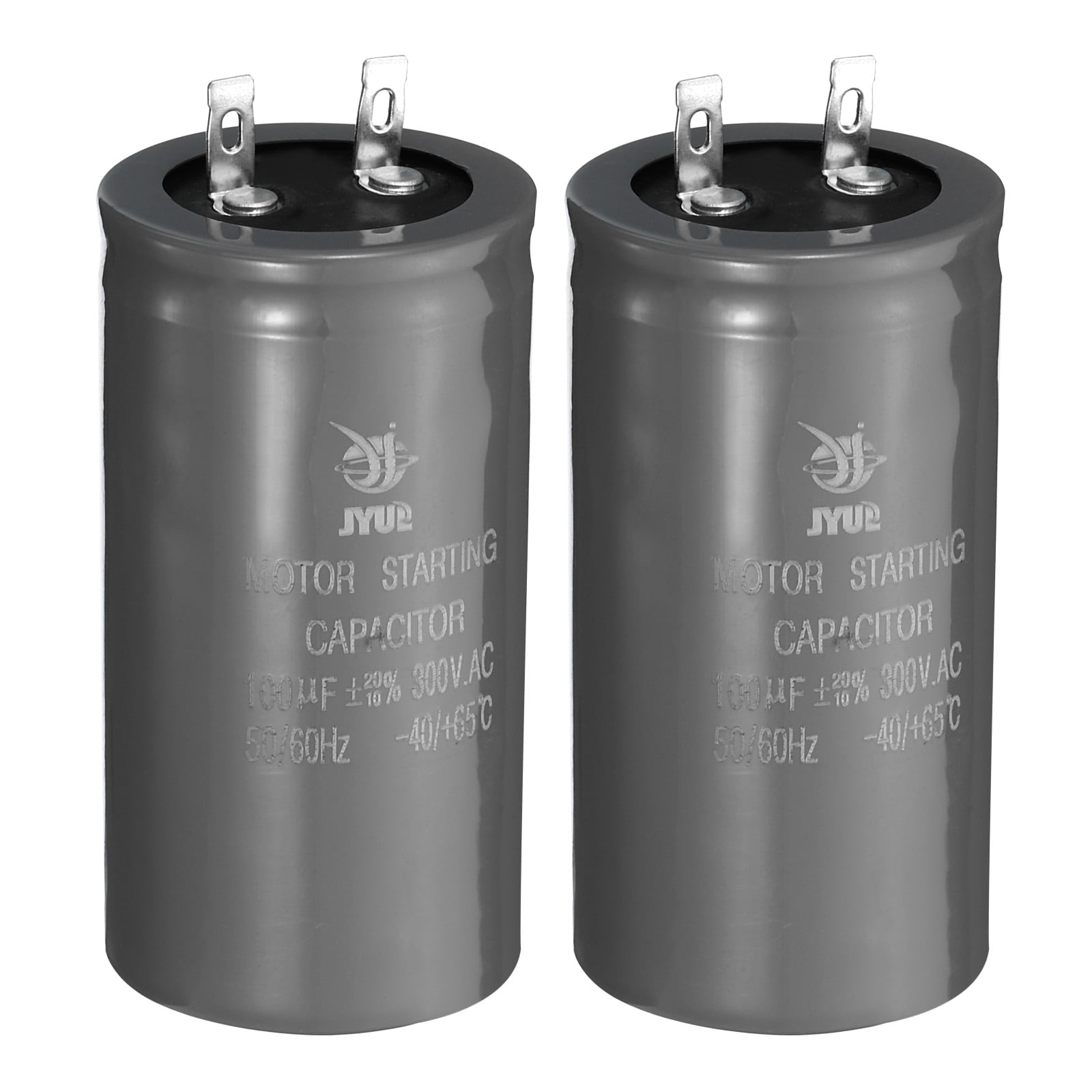 Uxcell Motor Start Capacitor, 100uf 300V 50/60Hz CD60 Running Capacitor