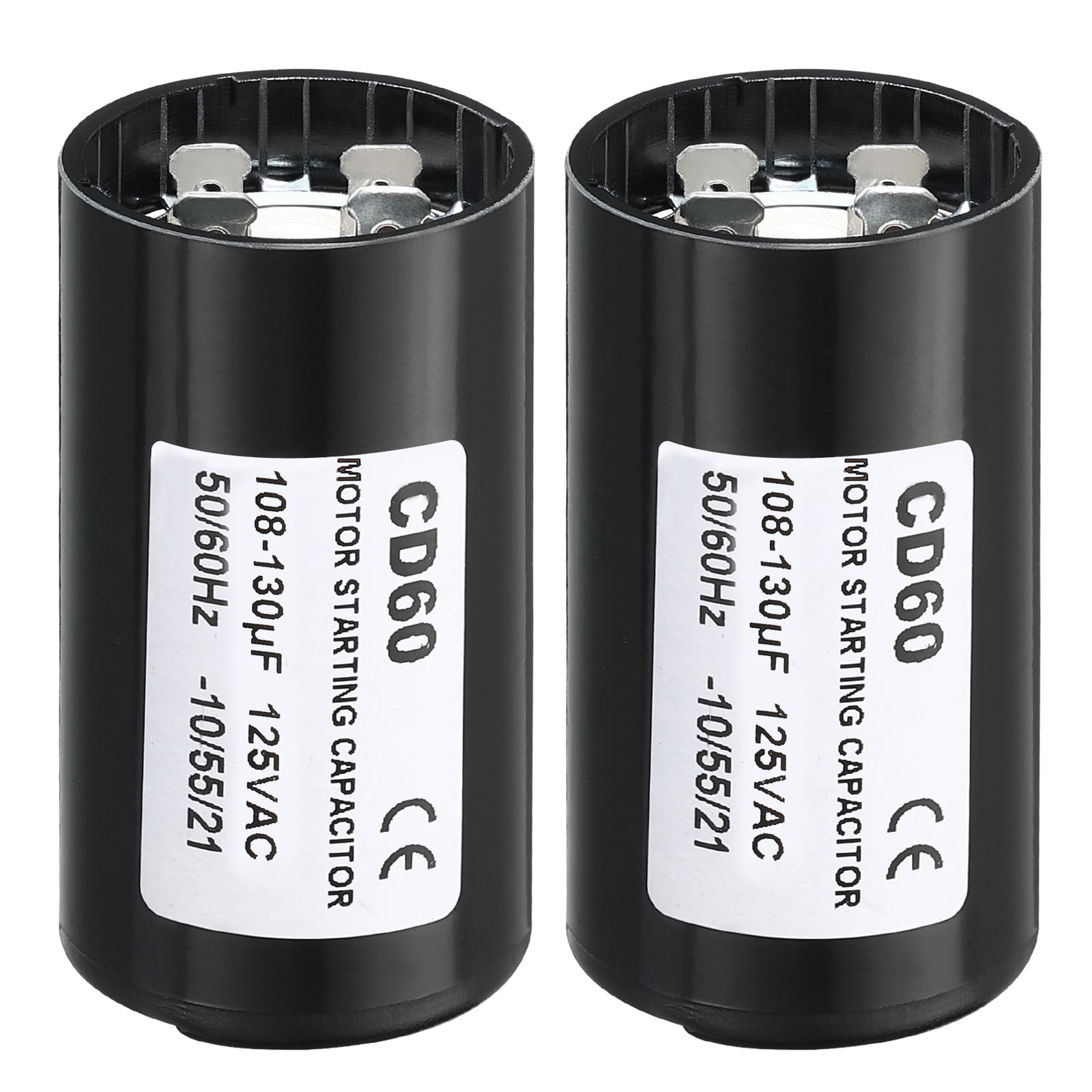 Uxcell Motor Start Capacitor 189-227uF/Mfd 125V 50/60Hz CD60